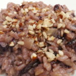 Risotto al radicchio e mandorle - Biolcalenda Dicembre 2018