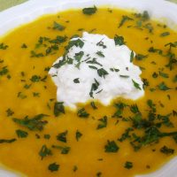 Carrot soup (zuppa di carote)