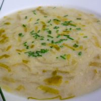Bisque bruxelles (zuppa di indivia)