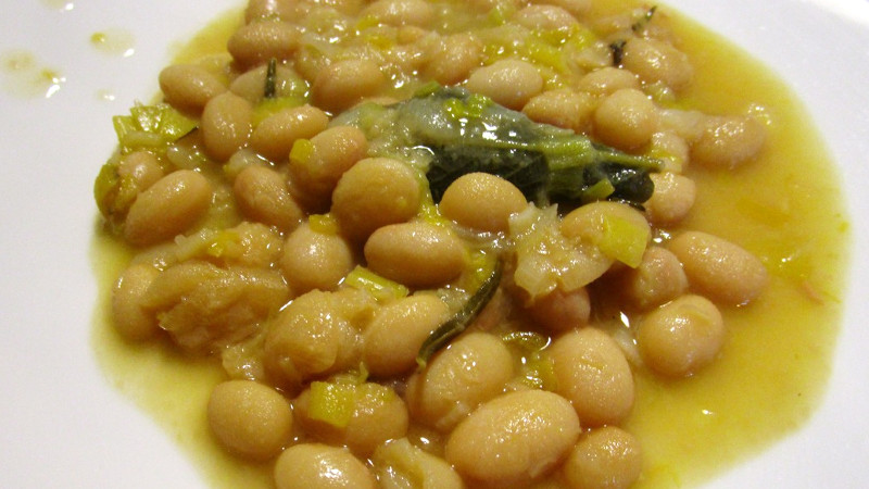 Ricette de La Biolca - Fagioli gialet in umido
