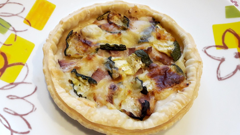 Torta salata con cavolo nero - Biolcalenda di Gennaio2019