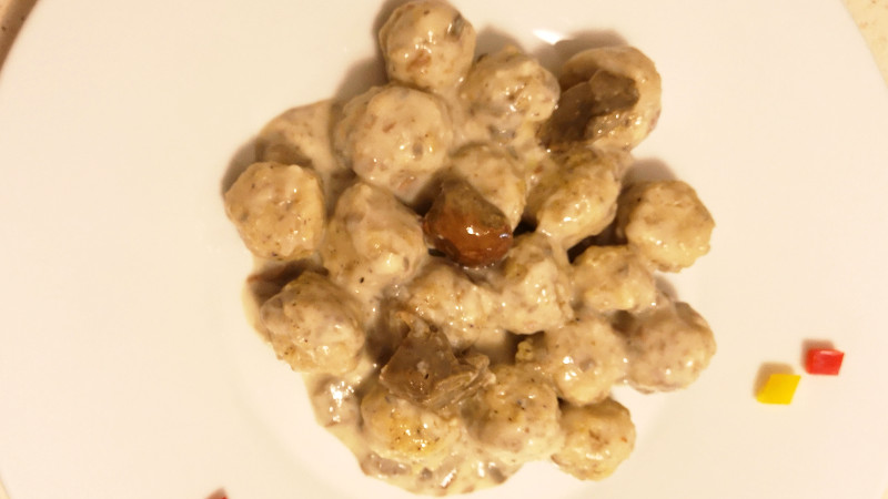 Gnocchi di taragna ai funghi - Biolcalenda di Marzo 2019
