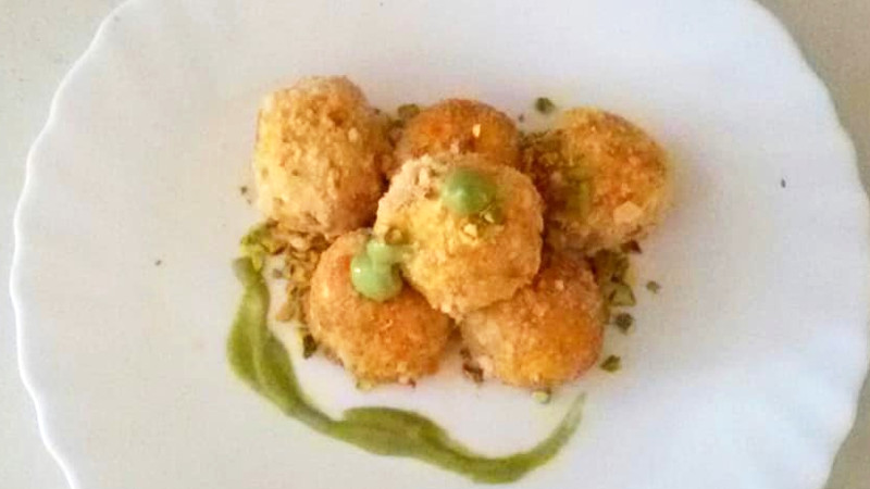 Crocchette di patate ai pistacchi - Biolcalenda di Novembre2019