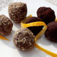 Praline di patate dolci al cacao e nocciole - Biolcalenda di Novembre2019