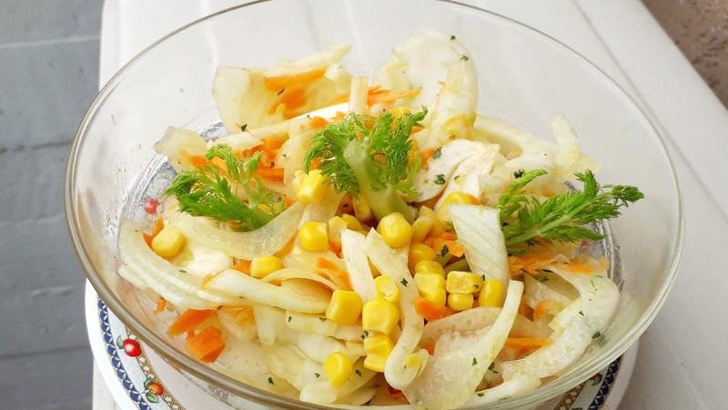 Insalata al mais - Biolcalenda di dicembre2019