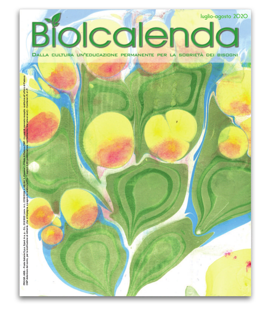 Biolcalenda di Luglio/Agosto 2020 - mensile dell'associazione La Biolca.