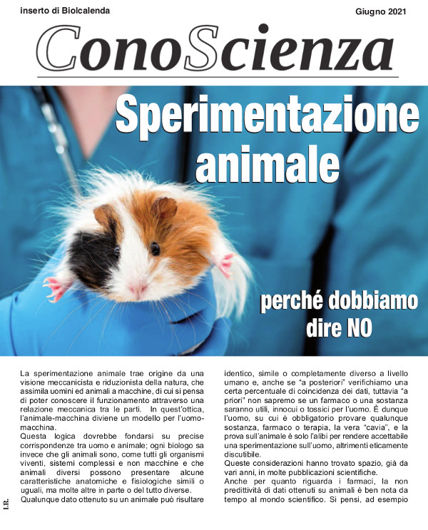 Perché dobbiamo dire NO alla sperimentazione animale - Conoscenza di giugno 2021