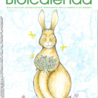 Biolcalenda di marzo - aprile 2023 - bimensile dell'associazione La Biolca. In copertina disegni originali di Elena Bulgarelli