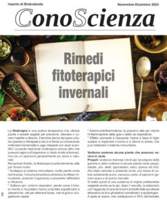 Rimedi fitoterapici nvernali Conoscienza n°29 novembre/dicembre 24